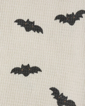 Load image into Gallery viewer, Quincy Mae Waffle Long Sleeve Jumpsuit- Bats
