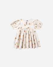 Load image into Gallery viewer, Quincy Mae Darla Dress- Smiley Pumpkins
