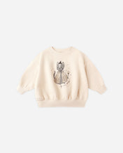 Load image into Gallery viewer, Quincy Mae Relaxed Fleece Sweat Set- Magic Cat

