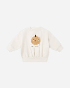 Quincy Mae Relaxed Fleece Sweat Set- Pumpkin