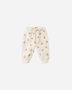 Quincy Mae Relaxed Fleece Sweat Set- Pumpkin