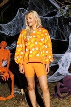 Load image into Gallery viewer, Queen of Sparkles Candy Corn Sweatshirt
