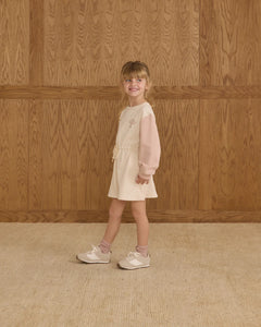 RYLEE + CRU COAST DRESS-ANTIQUE COLOR BLOCK