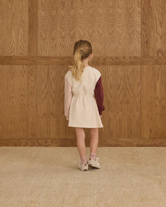 RYLEE + CRU COAST DRESS-ANTIQUE COLOR BLOCK