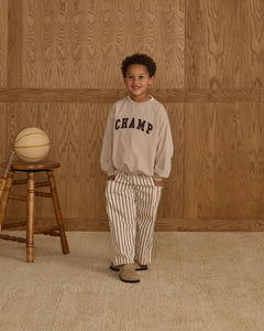 RYLEE + CRU OVERSIZED SWEATSHIRT- CHAMP