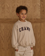 Load image into Gallery viewer, RYLEE + CRU OVERSIZED SWEATSHIRT- CHAMP
