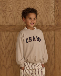 RYLEE + CRU OVERSIZED SWEATSHIRT- CHAMP