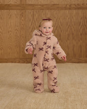 Load image into Gallery viewer, RYLEE + CRU FLEECE JUMPSUIT-BOWS

