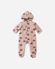 Load image into Gallery viewer, RYLEE + CRU FLEECE JUMPSUIT-BOWS
