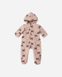 RYLEE + CRU FLEECE JUMPSUIT-BOWS