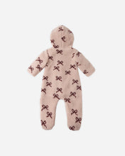 Load image into Gallery viewer, RYLEE + CRU FLEECE JUMPSUIT-BOWS
