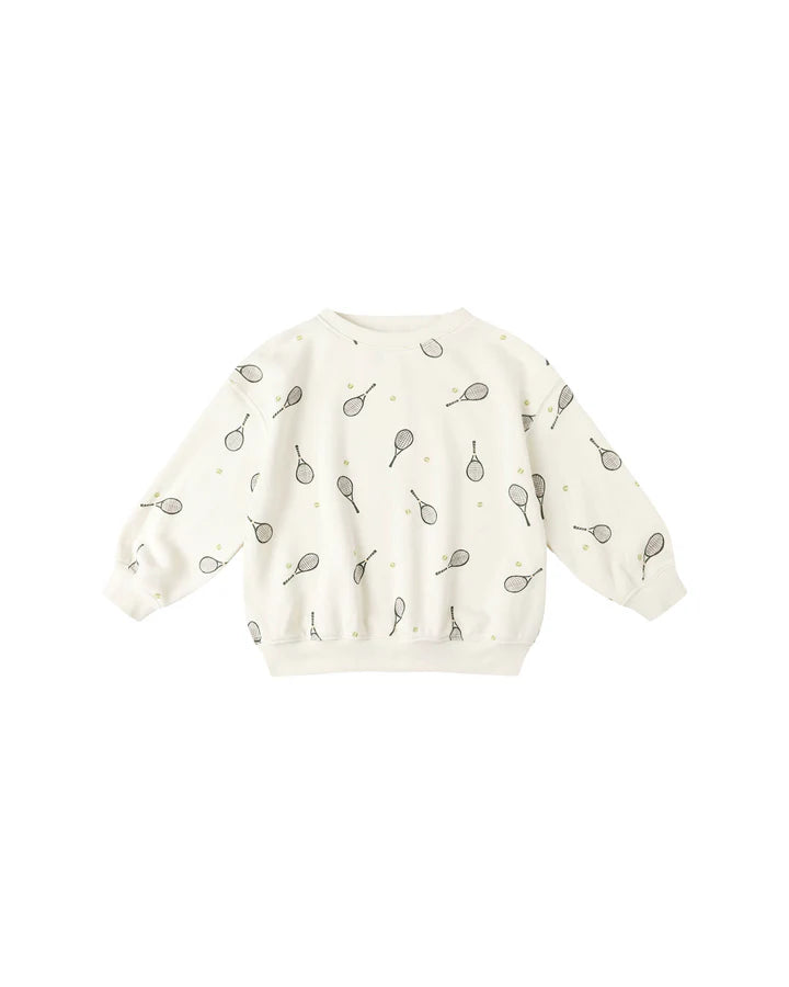 Rylee + Cru Relaxed Sweatshirt and Jogger Set- Tennis
