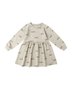 Rylee + Cru Raglan Dress- Taxi