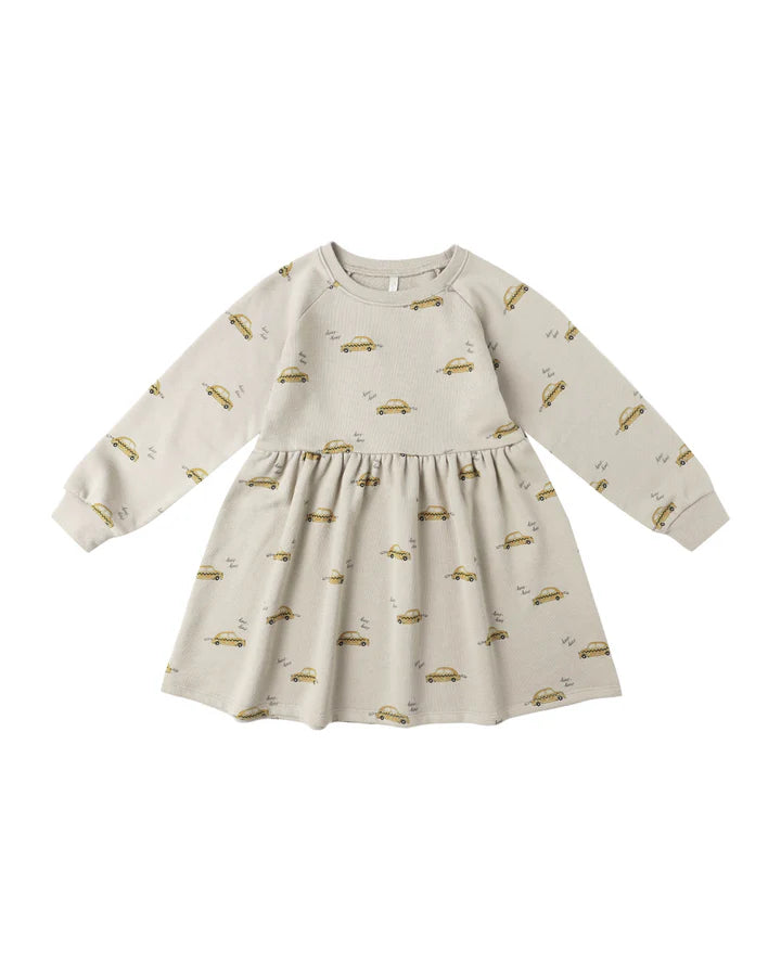 Rylee + Cru Raglan Dress- Taxi