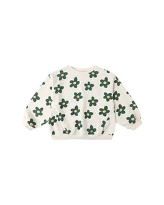 Rylee + Cru Oversized Sweatshirt and Jogger Set- Daisy