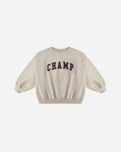 RYLEE + CRU OVERSIZED SWEATSHIRT- CHAMP