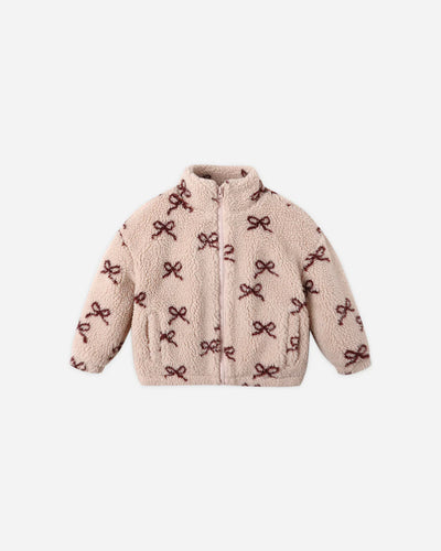 Rylee + Cru Sherpa Trails Jacket- Brown Color Block