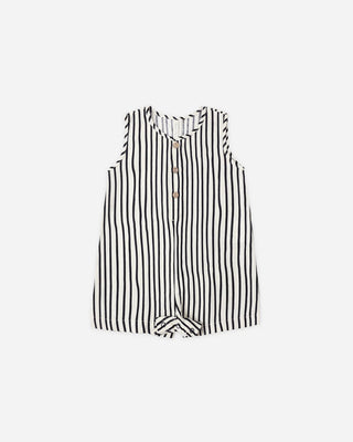 RYLEE + CRU MAVERICK ROMPER WAVY STRIPE