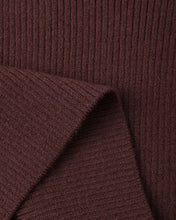 Load image into Gallery viewer, RYLEE + CRU SCALLOP TEE-BURGUNDY
