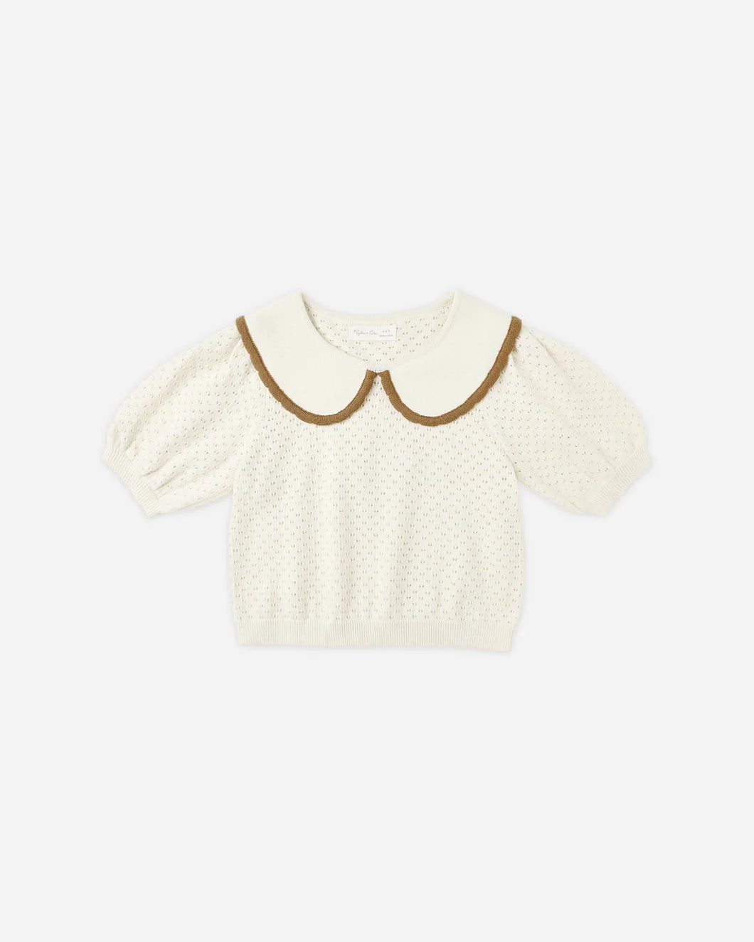 RYLEE + CRU POINTELLE KNIT SET- NATURAL