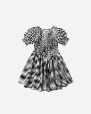 RYLEE + CRU LOUISE DRESS BLACK CHECK