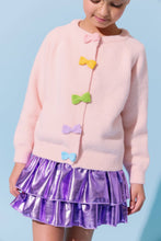 Load image into Gallery viewer, Lola + The Boys Rainbow Button Cardigan
