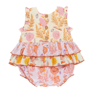 Pink Chicken Glided Floral Mix Heidi Bubble