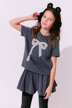 Load image into Gallery viewer, Lola + The Boys Sparkles Bow Charm Skirt Set
