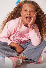 Load image into Gallery viewer, Lola + The Boys Sparkling Good Vibes Sweatshirt
