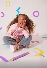 Load image into Gallery viewer, Lola + The Boys Sparkling Good Vibes Sweatshirt
