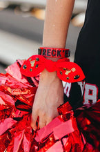 Load image into Gallery viewer, Brianna Cannon Texas Tech Red Logo Bow Scrunchie
