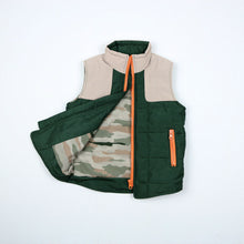 Load image into Gallery viewer, BlueQuail Green/Khaki Classic Camo Vest
