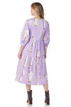 Load image into Gallery viewer, CROSBY Wylie Dress in Lavender Haze
