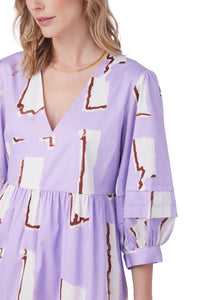 CROSBY Wylie Dress in Lavender Haze