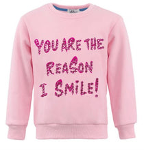 Load image into Gallery viewer, Lola + The Boys You Are The Reason I Smile Sweatshirt
