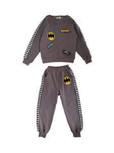 Lola & The Boys Batman Set Grey