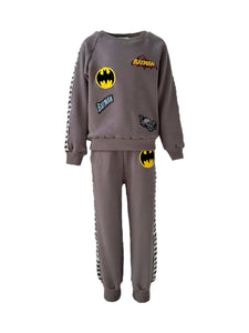 Lola & The Boys Batman Set Grey