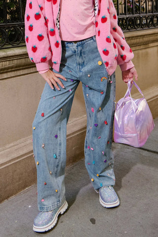 LOLA + THE BOYS CUTIE CHARMS JEANS