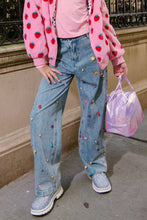Load image into Gallery viewer, LOLA + THE BOYS CUTIE CHARMS JEANS
