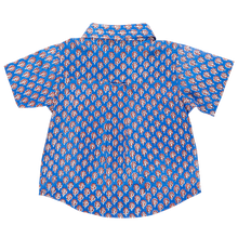 Load image into Gallery viewer, Pink Chicken Blue Lisbon Ditsy Jack Shirt
