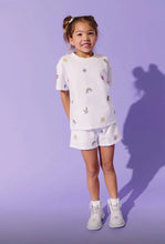 Load image into Gallery viewer, LOLA + THE BOYS CRYSTAL DOODLE SHORT SET
