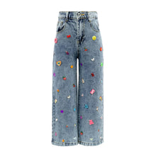 Load image into Gallery viewer, LOLA + THE BOYS CUTIE CHARMS JEANS
