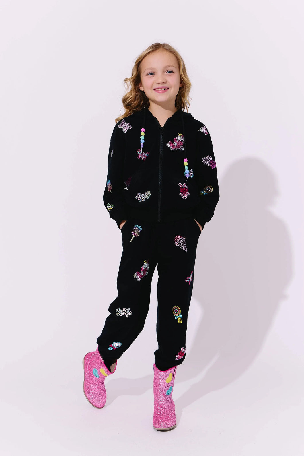 Lola + The Boys Cutie Doodle Crystal Set