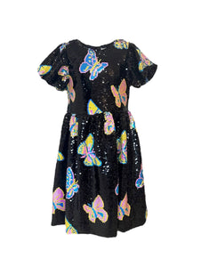 Lola & The Boys Magic Butterfly Sequin Dress