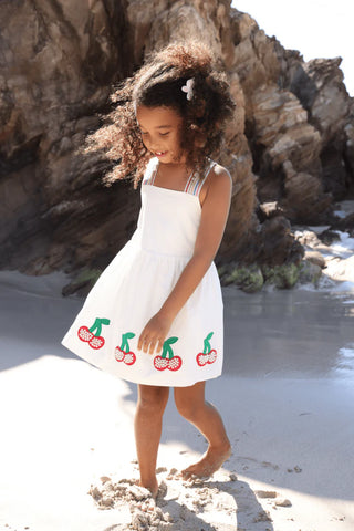 LOLA + THE BOYS SWEET CHERRY SUMMER DRESS