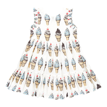 Load image into Gallery viewer, Pink Chicken Soft Serve Kelsey Dress
