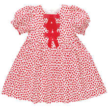 Load image into Gallery viewer, Pink Chicken Mini Hearts Hermione Dress
