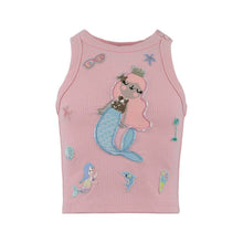 Load image into Gallery viewer, LOLA + THE BOYS MERMAID PATCH TANK
