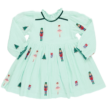 Load image into Gallery viewer, Pink Chicken Nutcracker Embroidery Charlie Dress
