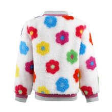 Load image into Gallery viewer, Lola + The Boys Rainbow Daisy Bomber
